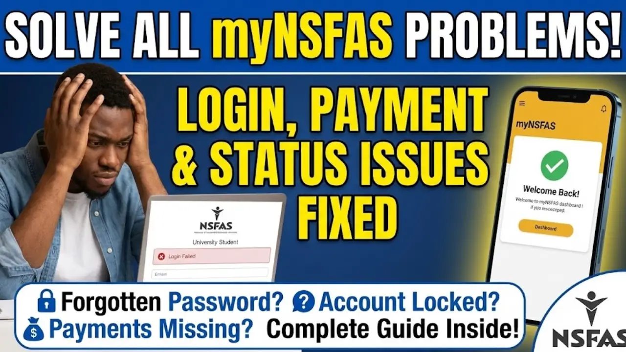 How to Resolve myNSFAS Account Problems