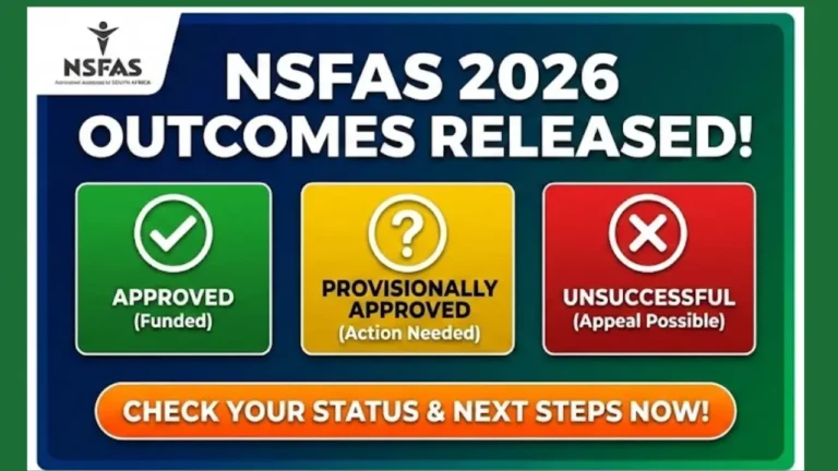 How to Check Nsfas 2026 Funding Outcomes Date