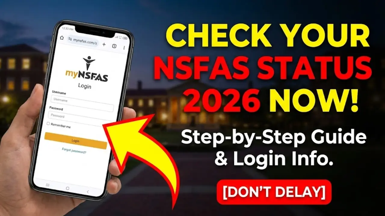 NSFAS Check Status 2026 Check Funding Stages, and Payments Details Step by Step