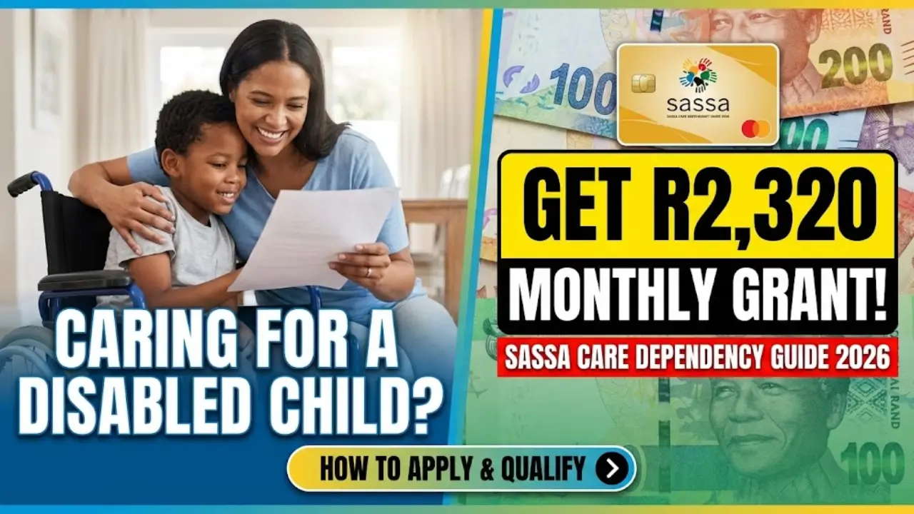 SASSA Care Dependency Grant Eligibility Requirements & Check Apply Process