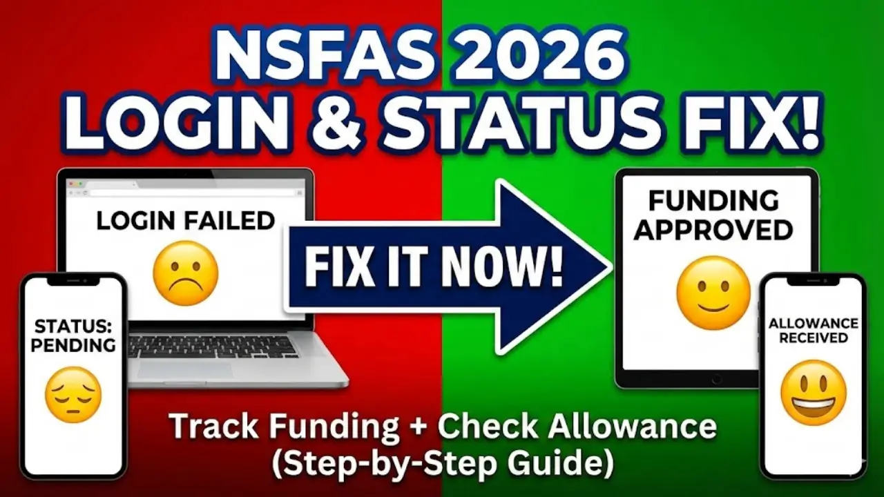 NSFAS Track Funding Progress Login 2026 & Check Advantages and Disadvantages of the NSFAS Portal
