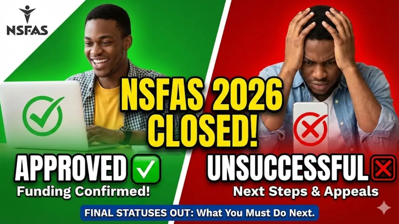NSFAS Confirms 2026 Funding Start Find Out Important Dates and Details About Upcoming Events