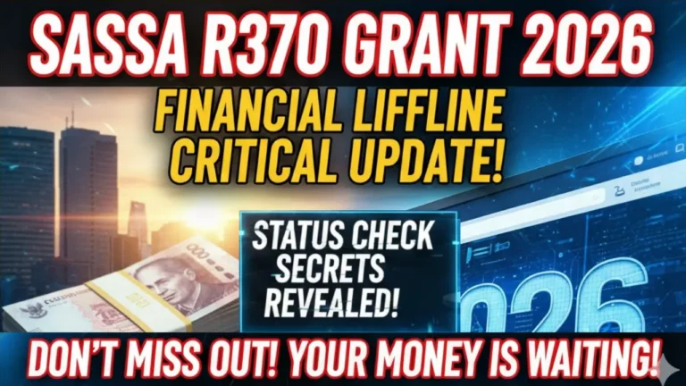 SASSA R370 Status Check 2026 Approved and Disapproved Status Explained: Reasons, Details, and What Comes Next.
