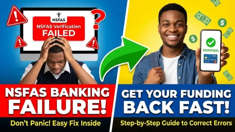 Any Failure During NSFAS Verification How to Find a Solution if it Happens