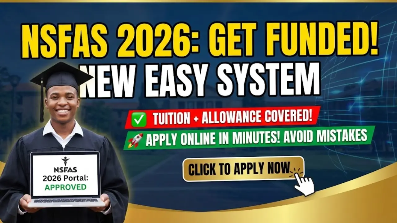 NSFAS 2026 Funding Approved Check Online Application Update