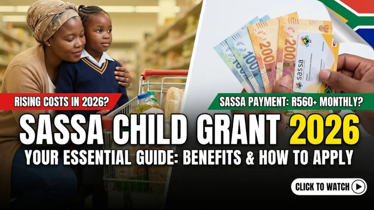 SASSA Child Grant Guide Essential Support for South African People Check New 2026 Details