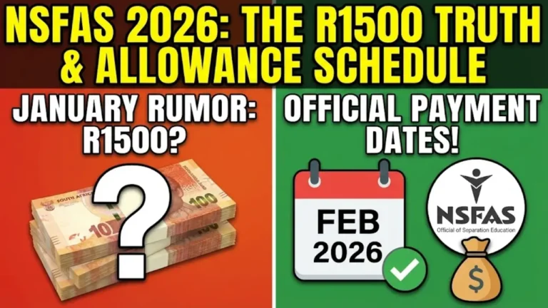 NSFAS Confirms R1500 Allowance Check Complete Payment Status Details