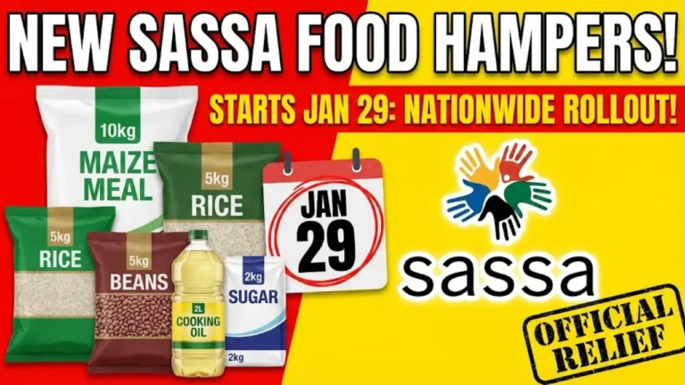January 29 Marks Start of SASSA Food Aid Distribution Nationwide Here’s What You Need to Know