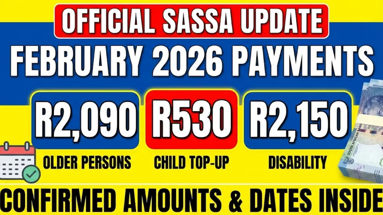 SASSA February 2026 Payment Calendar Know the Full Schedule of How much Payment will be Given