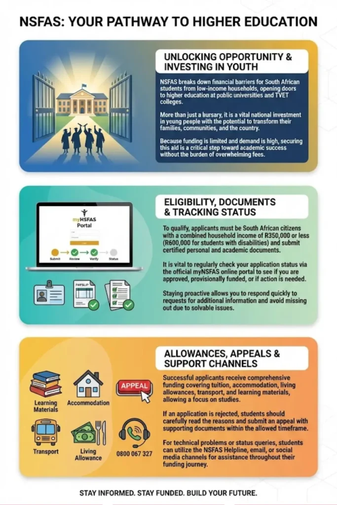 NSFAS Application Status Check Online & Check Helpline Number NSFAS
