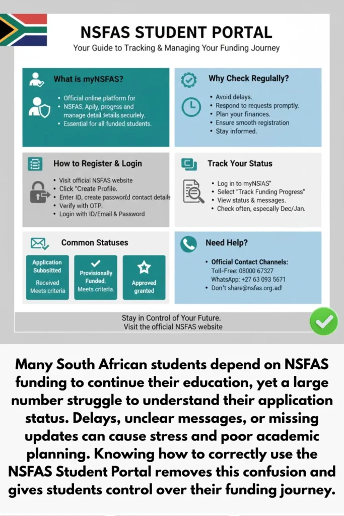 NSFAS Student Portal & Check NSFAS Status Step by Step With Easy Method