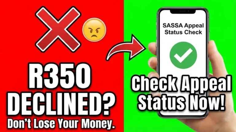SASSA Appeal Online Check & Check Track Your R350 Payment