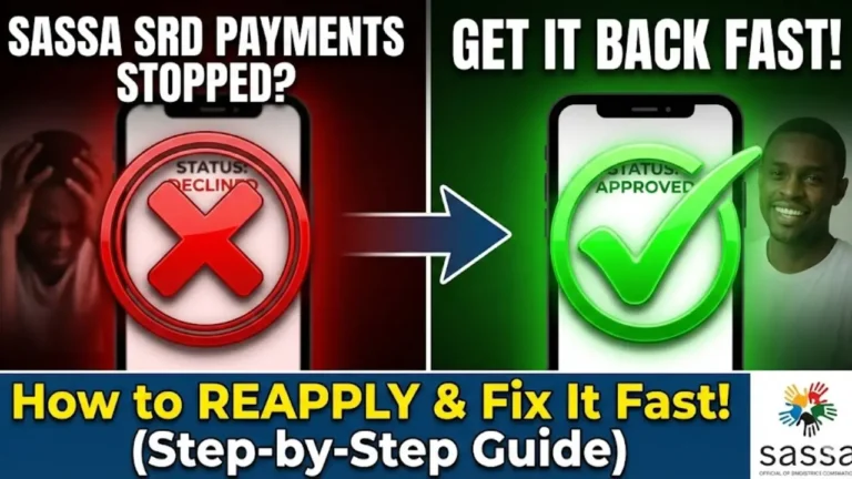 SASSA Reapplication Process Complete Step-by-Step Procedure Without Any Mistakes