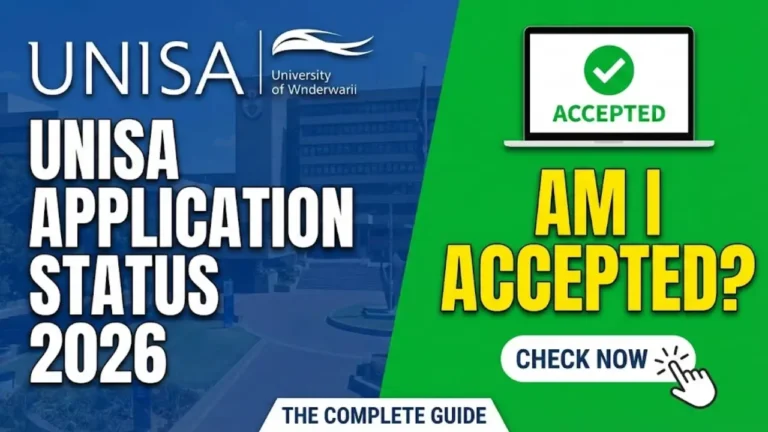 UNISA Application Status 2026 Check Application Status Through (Official website)