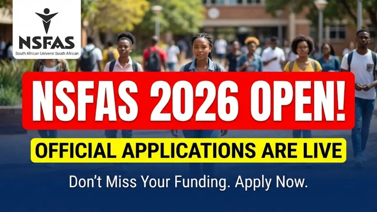 NSFAS 2026 Applications Now Open Check Final Feedback and Registration