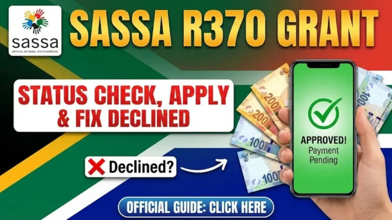 SASSA Status Check for R350 / R370 How to Apply & Check Eligibility Criteria
