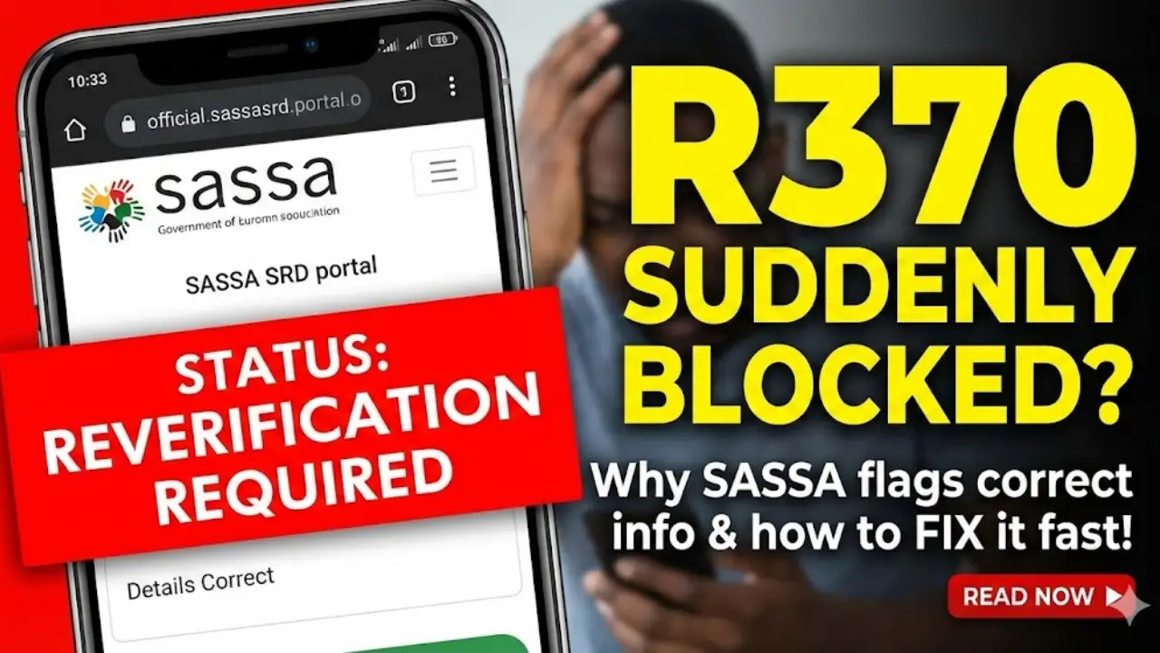 Check 370 SASSA Status and check why SASSA Rejects Your Application Even After Providing Correct Information