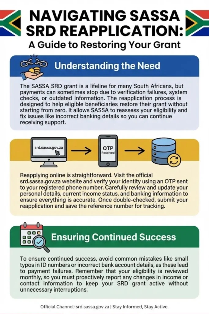 SASSA Reapplication Process Complete Step-by-Step Procedure Without Any Mistakes