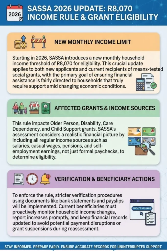 SASSA R8070 Income Rule 2026 Check Eligibility Online Step by Step