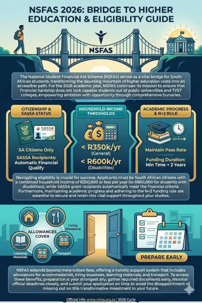 NSFAS Eligibility Requirements 2026 Full Criteria and Qualified Applicants