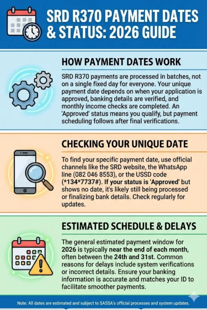 SRD Payment Dates 2026 and Status Check Online Step by Step